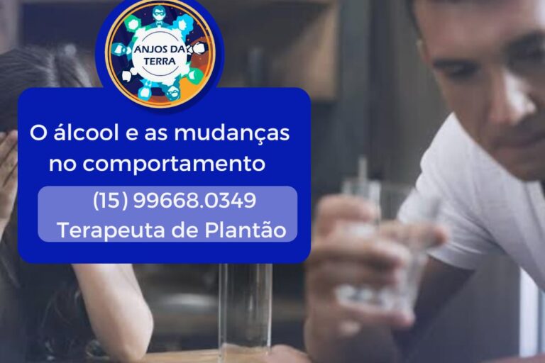 O álcool e as mudanças no comportamento