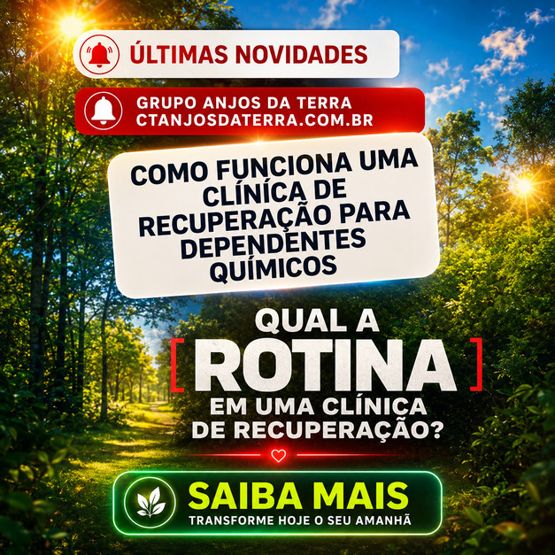 Como funciona uma clínica de recuperação para dependentes químico