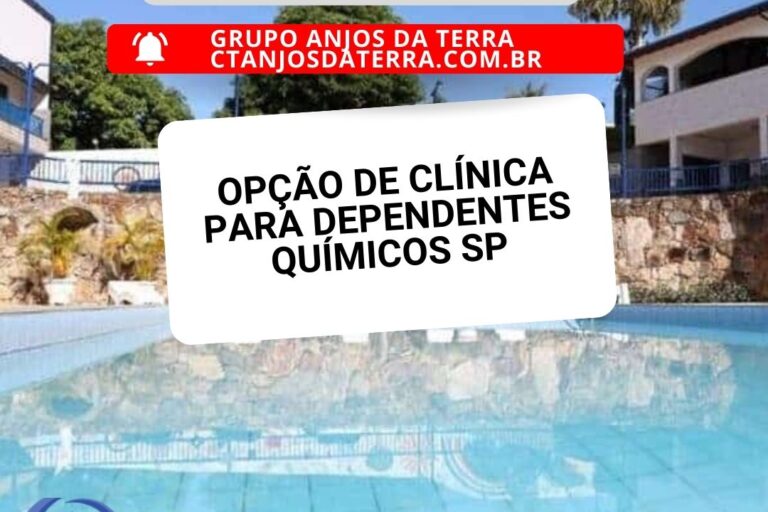 Opção de clínica para dependentes químicos SP