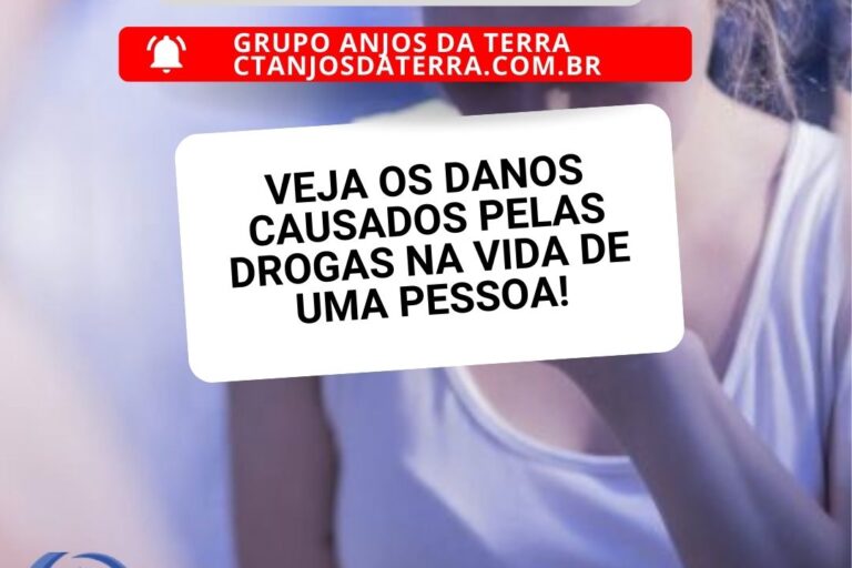 Veja os danos causados pelas drogas na vida de uma pessoa
