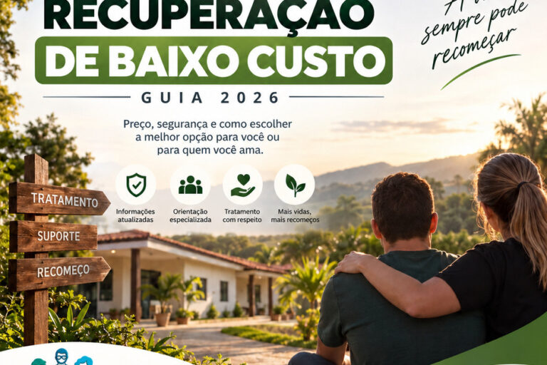 Clínica de recuperação de baixo custo – Anjos da Terra Tratamentos Legenda: Clínica de recuperação de baixo custo: informações atualizadas sobre preço, segurança e como escolher em 2026.