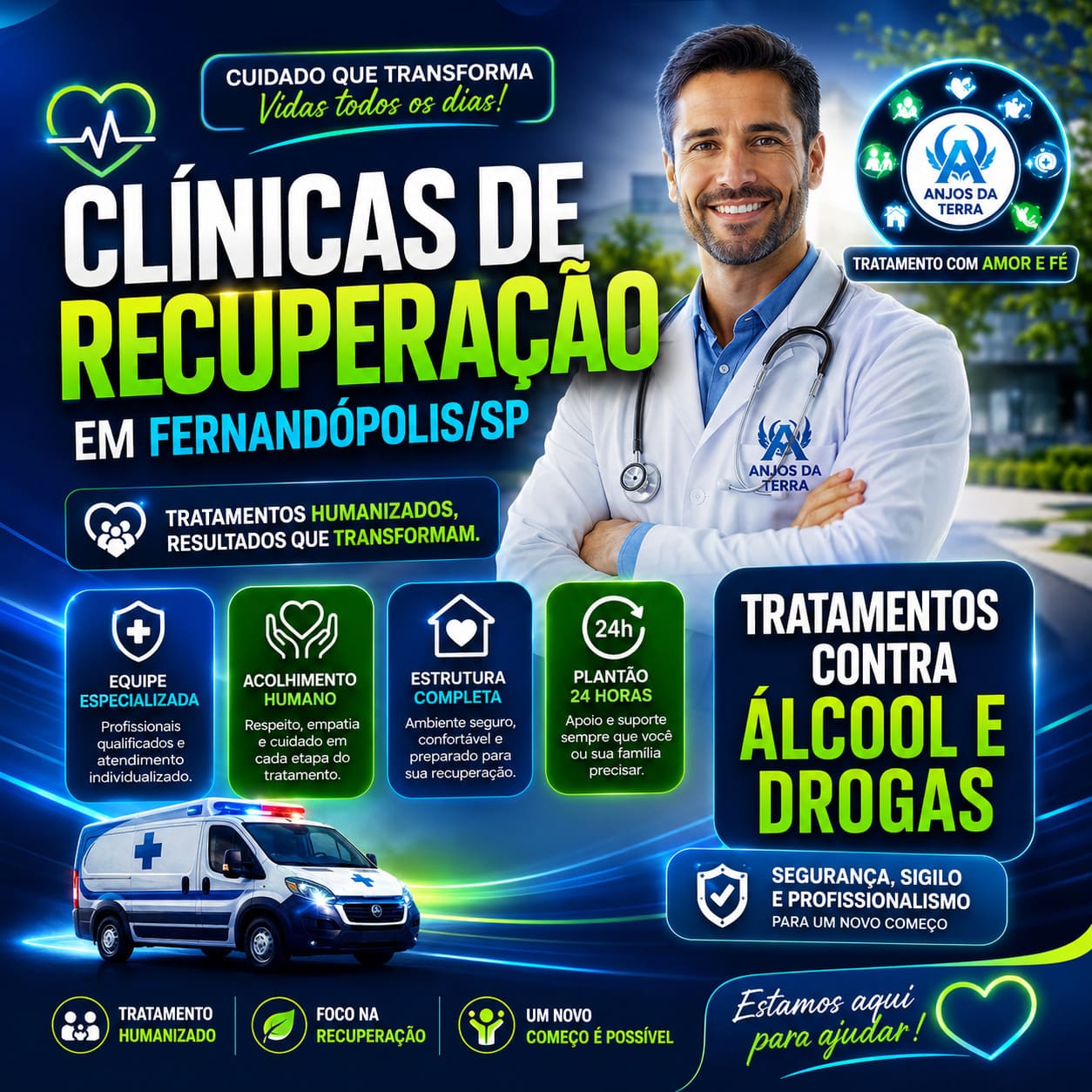 Veja as Melhores Clínica de Recuperação em Fernandópolis SP