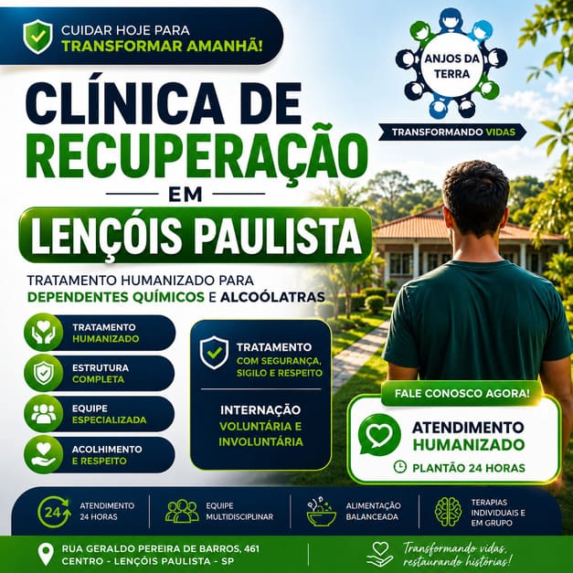 Melhores Clínica de Recuperação em Lençóis Paulista São Paulo