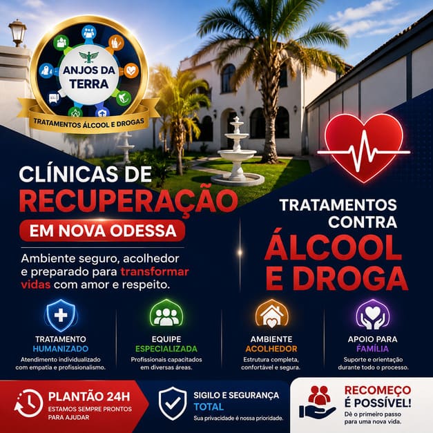 Melhores Clínica de Recuperação em Nova Odessa SP