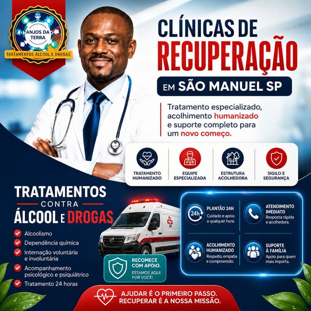 Veja as Melhores Clínica de Recuperação em São Manuel SP