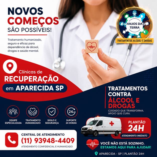 Veja as Melhores Clínica de Recuperação em Aparecida SP