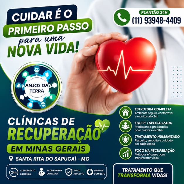 Clínica de Recuperação em Santa Rita do Sapucaí MG