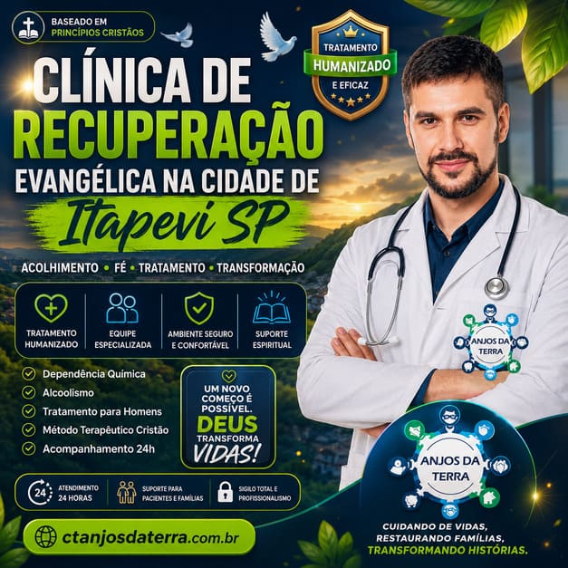 Clinica de Recuperação Evangélica na cidade de Itapevi SP