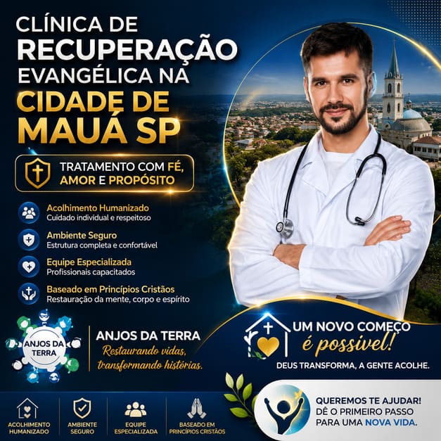 Clinica de Recuperação Evangélica na cidade de Mauá SP