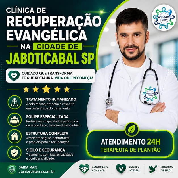 Clínica de Recuperação Evangélica em Jaboticabal SP