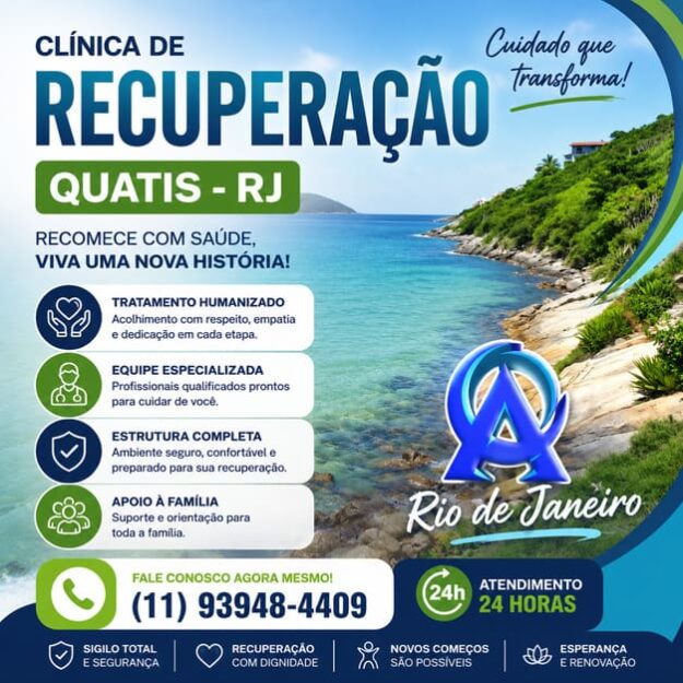Clínicas de reabilitação e recuperação Quatis RJ